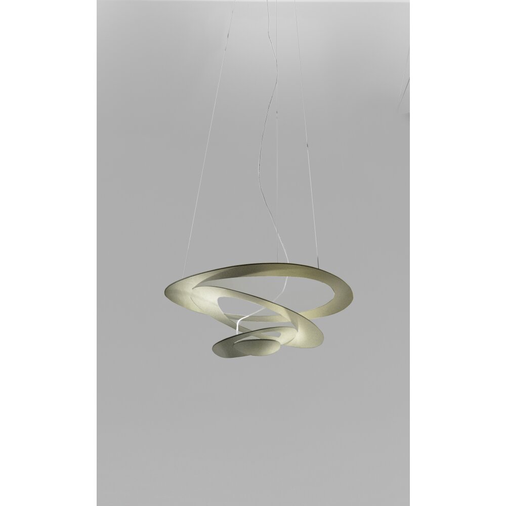 Artemide Pirce Micro Pendelleuchte LED Gold, 1-flammig main product photo
