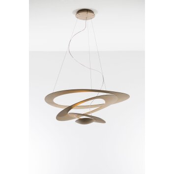 Artemide Pirce Mini Pendelleuchte LED Gold, 1-flammig