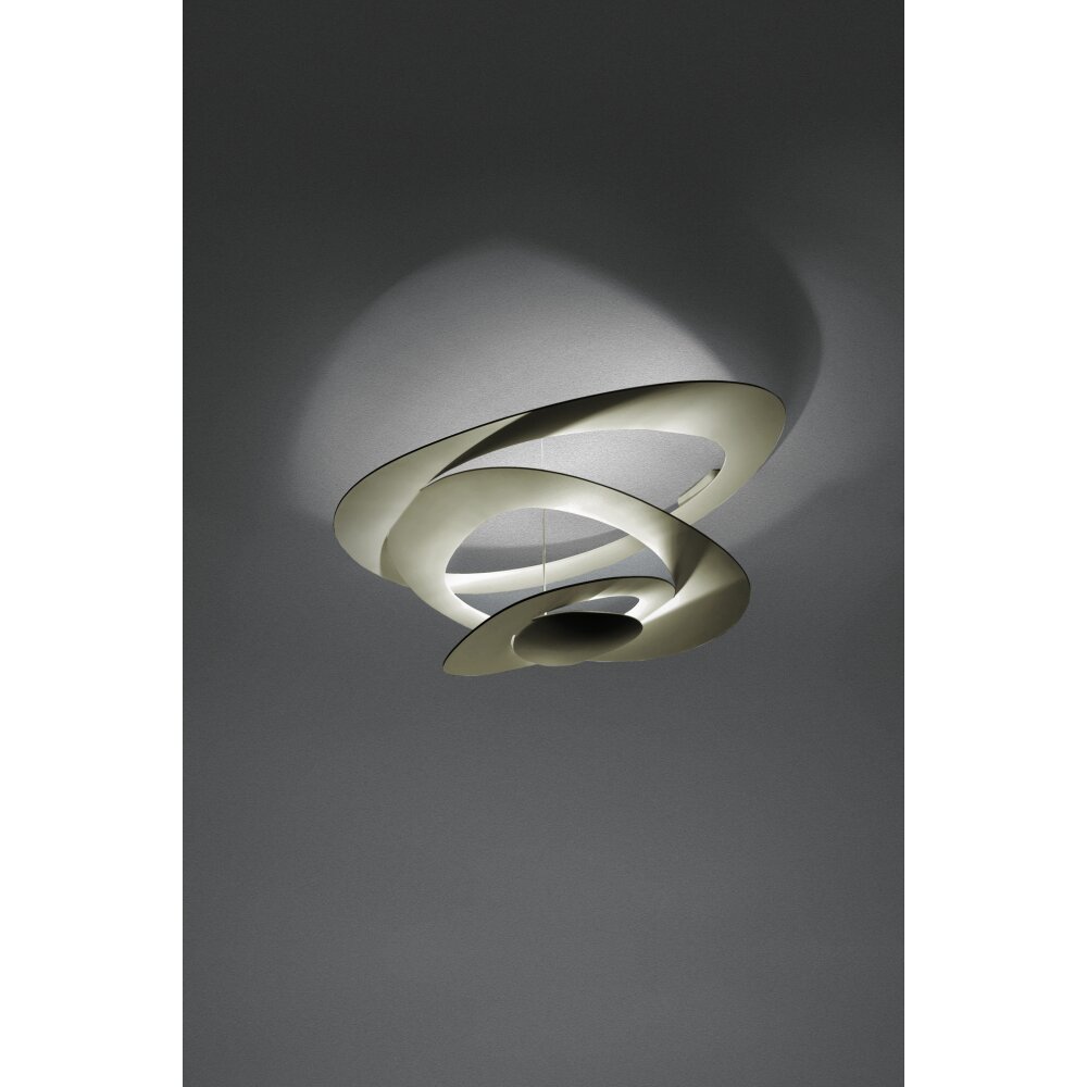 Artemide Pirce Mini Deckenleuchte LED Gold, 1-flammig main product photo