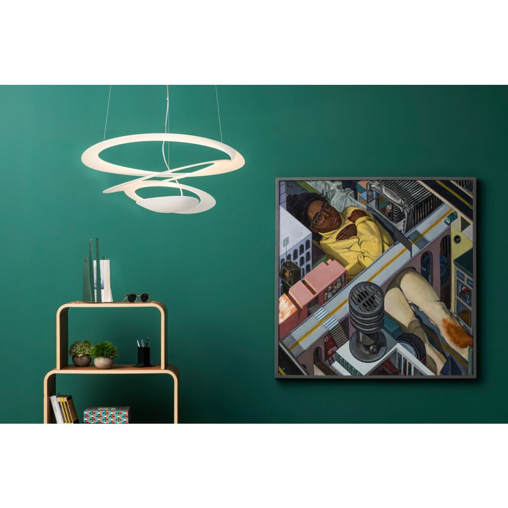 Artemide Pirce Mirco Pendelleuchte LED Weiß, 1-flammig main product photo