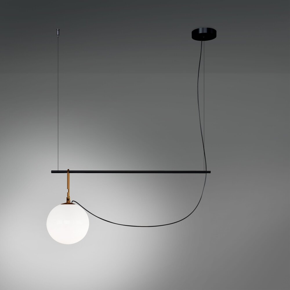Artemide nh S2 22 Pendelleuchte Messing, 1-flammig main product photo