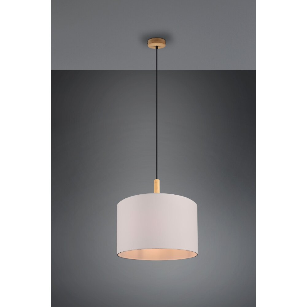 Trio Leuchten Korba Pendelleuchte Braun, 1-flammig main product photo