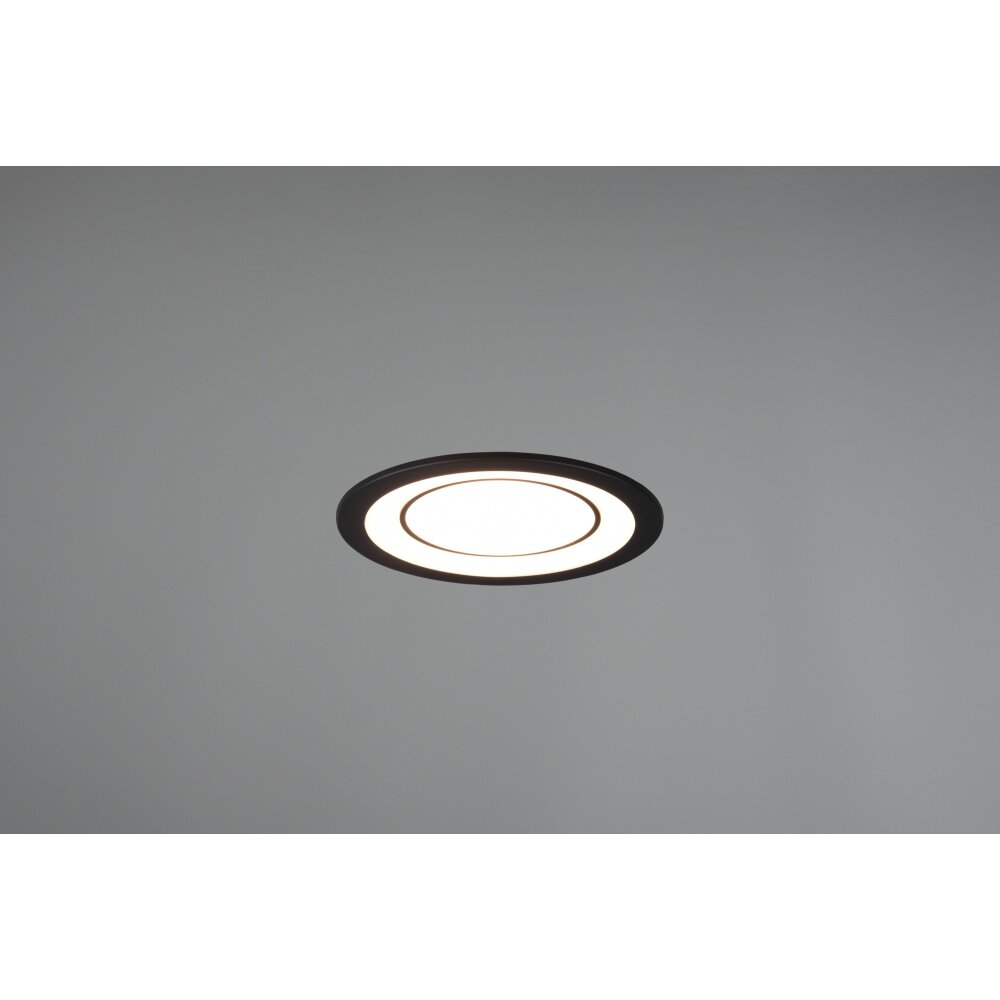 Trio Leuchten Core Einbauleuchte LED Schwarz, 1-flammig