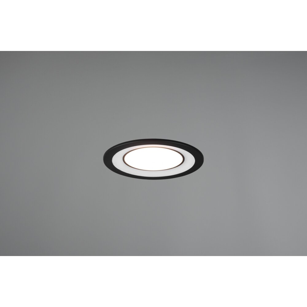 Trio Leuchten Core Einbauleuchte LED Schwarz, 1-flammig
