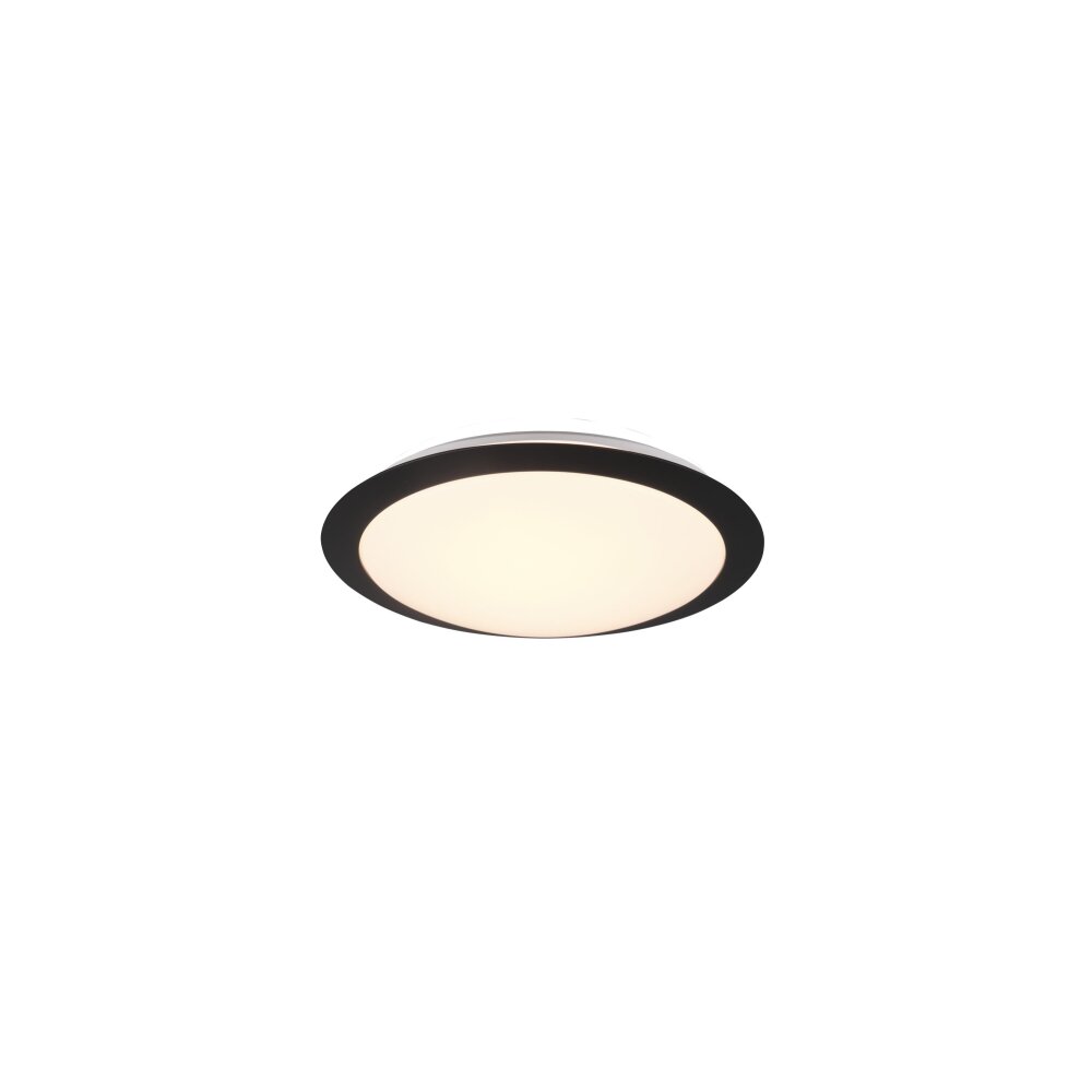 Trio Leuchten Umberto Deckenleuchte LED Schwarz, 1-flammig main product photo