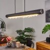 Rodeche Pendelleuchte LED Silber, 1-flammig