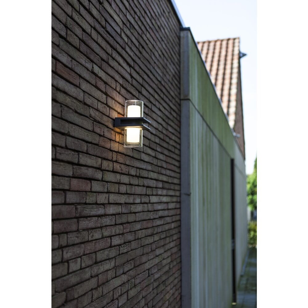 Lutec MITO Außenwandleuchte LED Anthrazit, 1-flammig main product photo