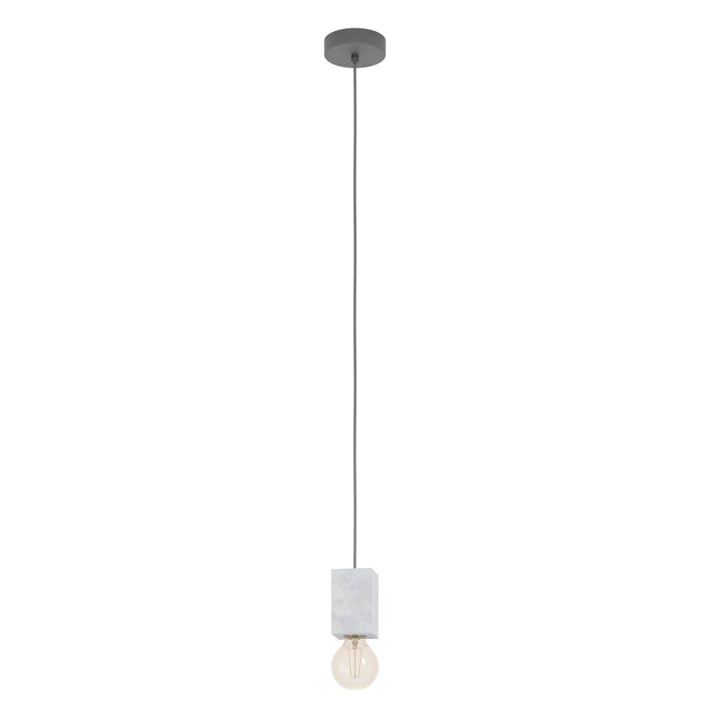 Eglo Leuchten PRESTWICK Pendelleuchte Schwarz, 1-flammig main product photo