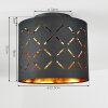Tallaboa Deckenleuchte Schwarz, 1-flammig