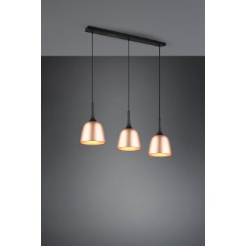 Trio Leuchten Chiron Pendelleuchte Messing, 3-flammig Trio Leuchten Chiron Pendelleuchte Messing, 3-flammig
