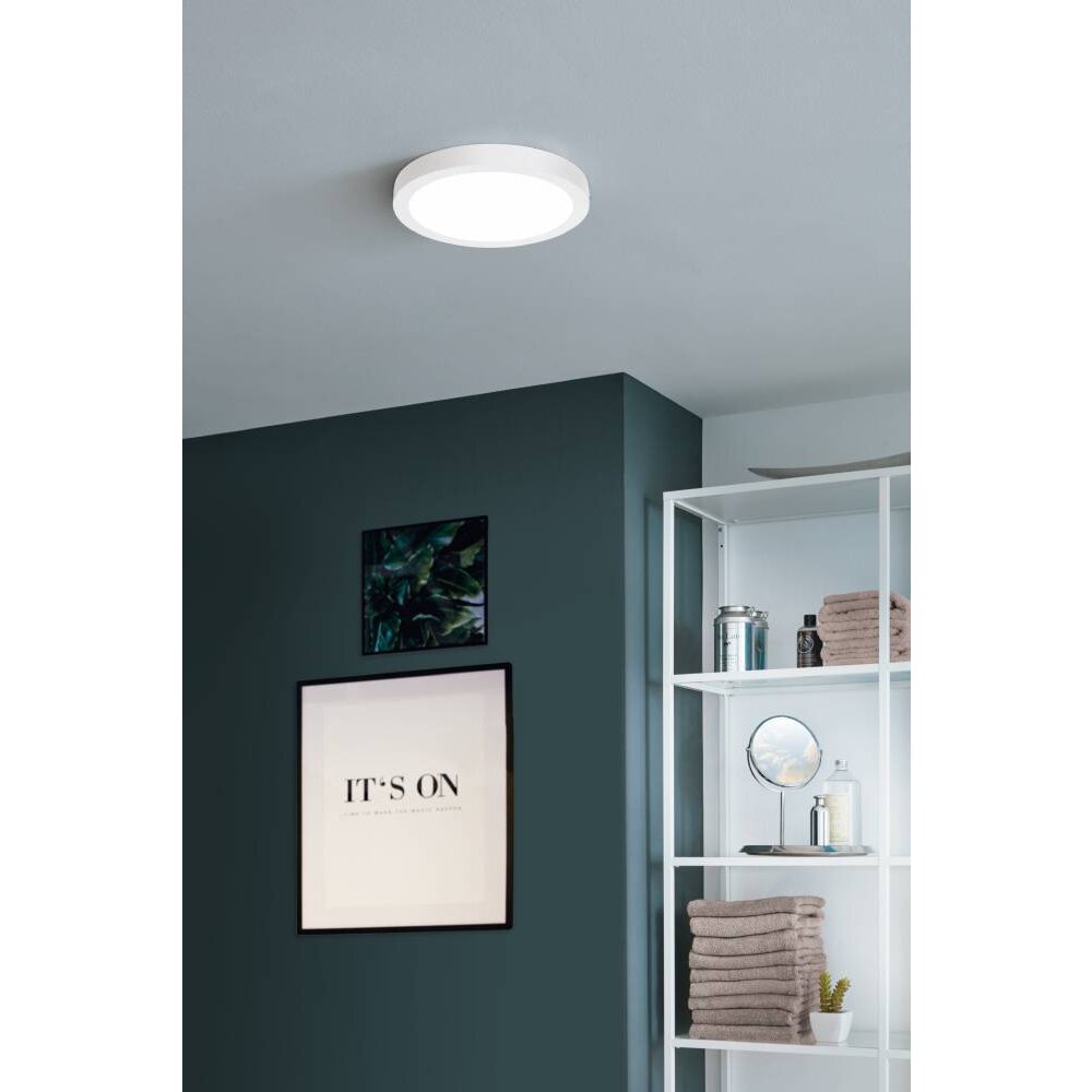 Eglo Leuchten FUEVA-Z Deckenaufbauleuchte LED Weiß, 1-flammig main product photo