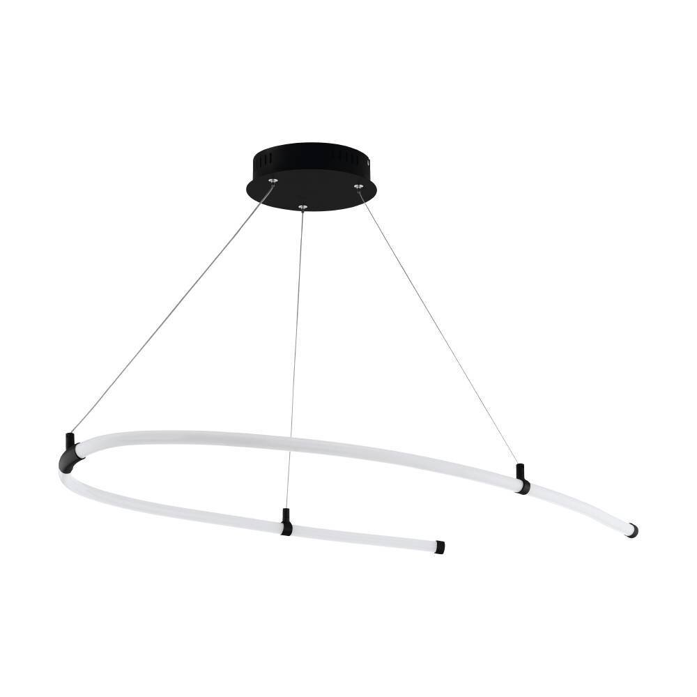 Eglo Leuchten ALAMEDILLA Pendelleuchte LED Schwarz, 1-flammig main product photo