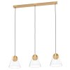 Eglo Leuchten CERASELLA Pendelleuchte LED Messing, 3-flammig