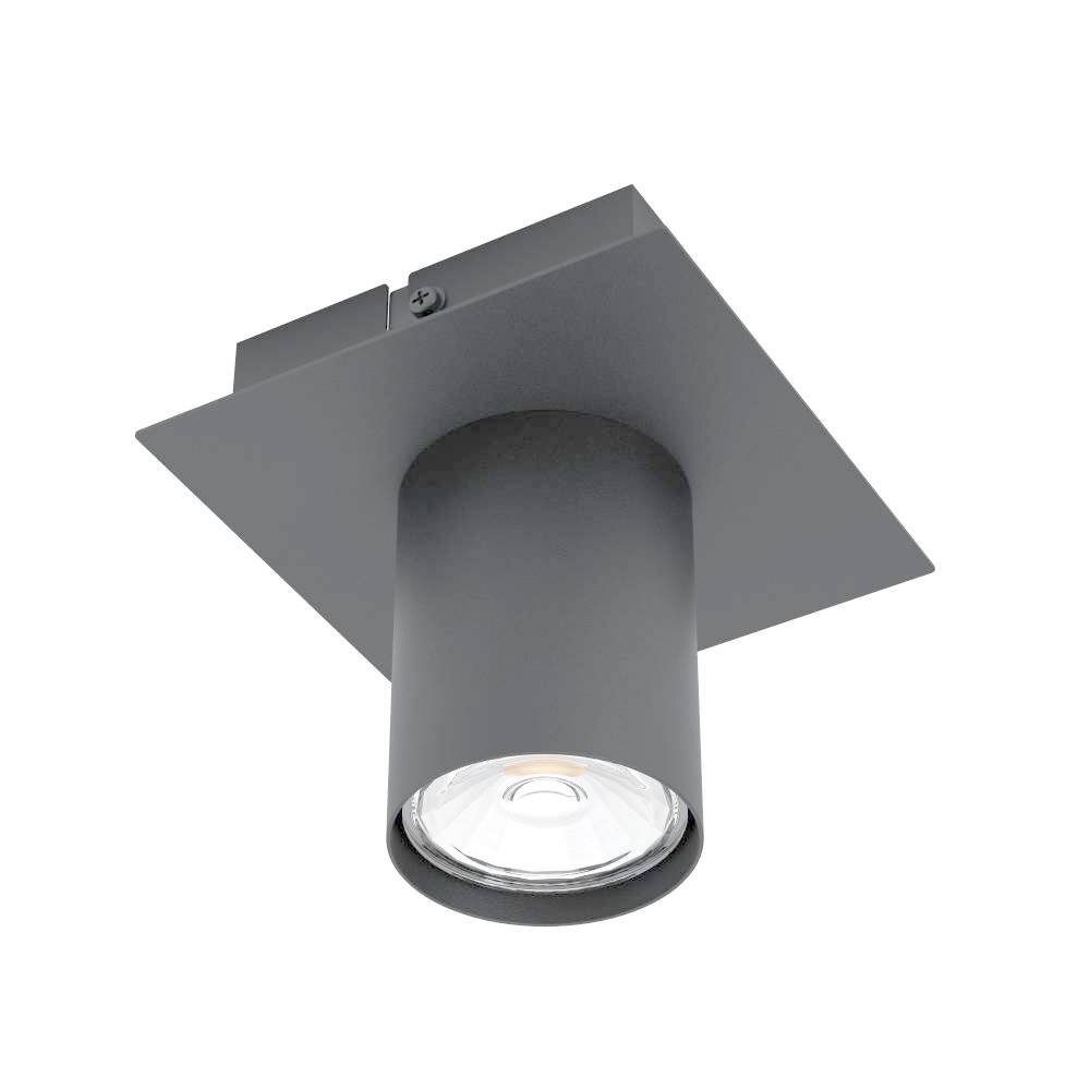 Eglo Leuchten VALCASOTTO Deckenleuchte LED Schwarz, 1-flammig main product photo
