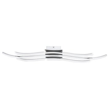 Eglo Roncade Deckenleuchte LED Chrom, 3-flammig Eglo Roncade Deckenleuchte LED Chrom, 3-flammig