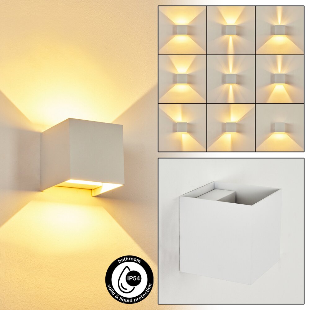Strandaa Wandleuchte LED Weiß, 2-flammig main product photo