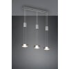 Trio Leuchten Franklin Pendelleuchte LED Nickel-Matt, 3-flammig