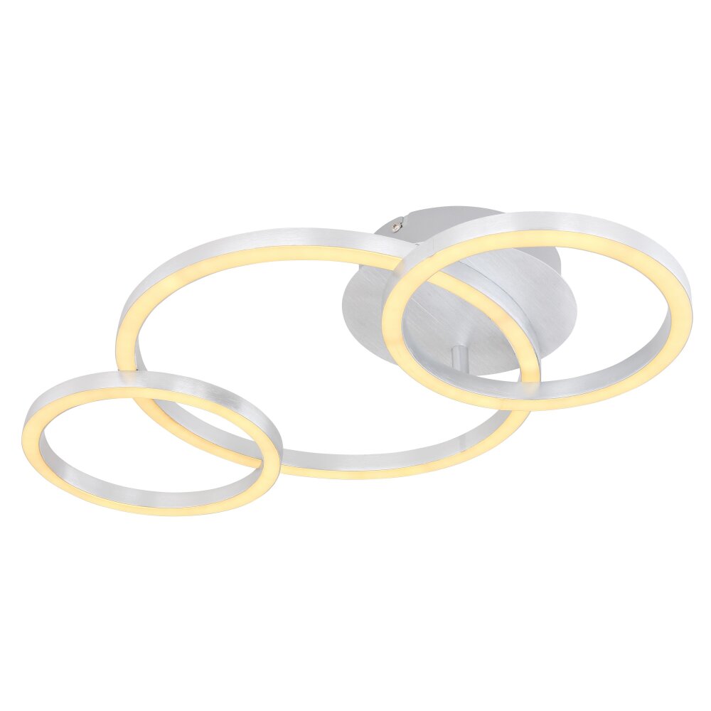 Globo REGGY Deckenleuchte LED Aluminium, 1-flammig main product photo