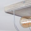 Hodne Deckenleuchte Grau, Schwarz, 2-flammig