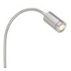 Globo MILLY Wandleuchte LED Nickel-Matt, 1-flammig