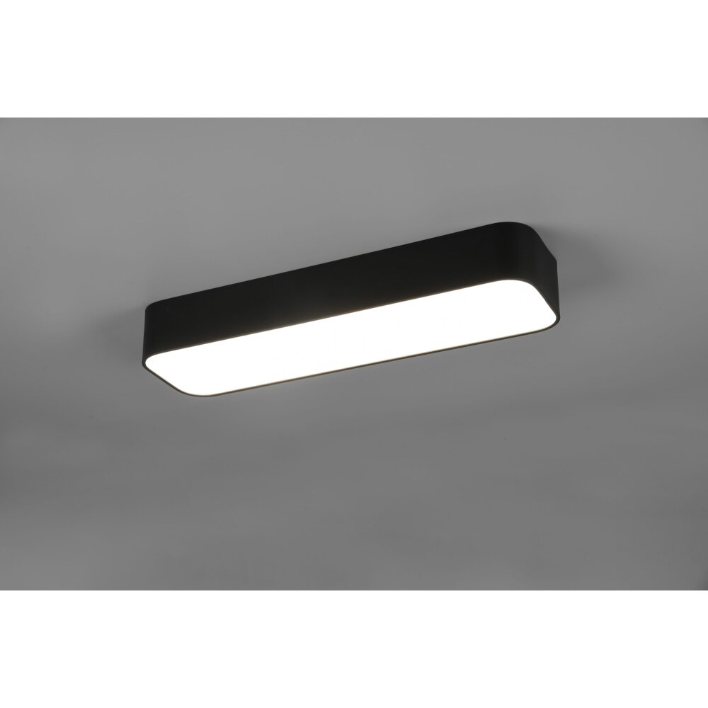 Reality Asterion Deckenleuchte LED Schwarz, 1-flammig, Fernbedienung main product photo