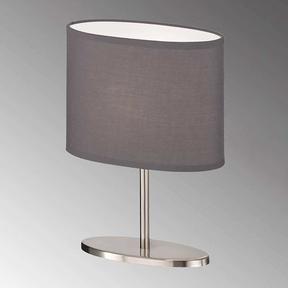 FHL easy Momo Tischleuchte Nickel-Matt, 1-flammig main product photo