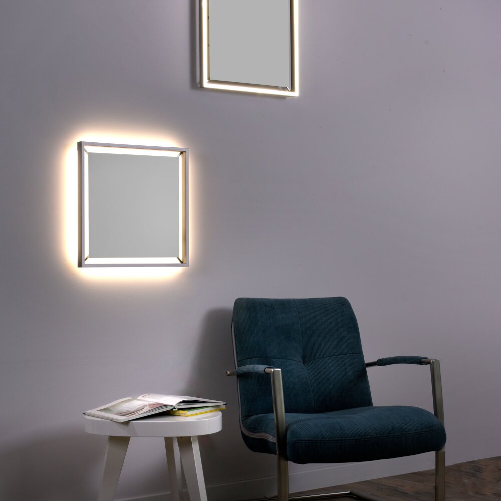 Paul Neuhaus Q-KAAN Deckenleuchte LED Stahl gebürstet, 2-flammig, Fernbedienung main product photo