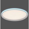 Leuchten Direkt GALACTICA Deckenleuchte LED Weiß, 1-flammig, Fernbedienung, Farbwechsler