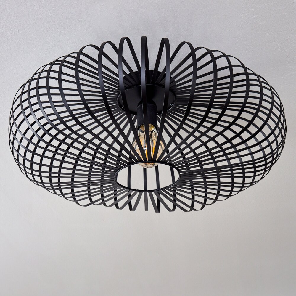 Oravi Deckenleuchte Schwarz, 1-flammig