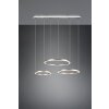 Trio Leuchten Morrison Pendelleuchte LED Nickel-Matt, 1-flammig