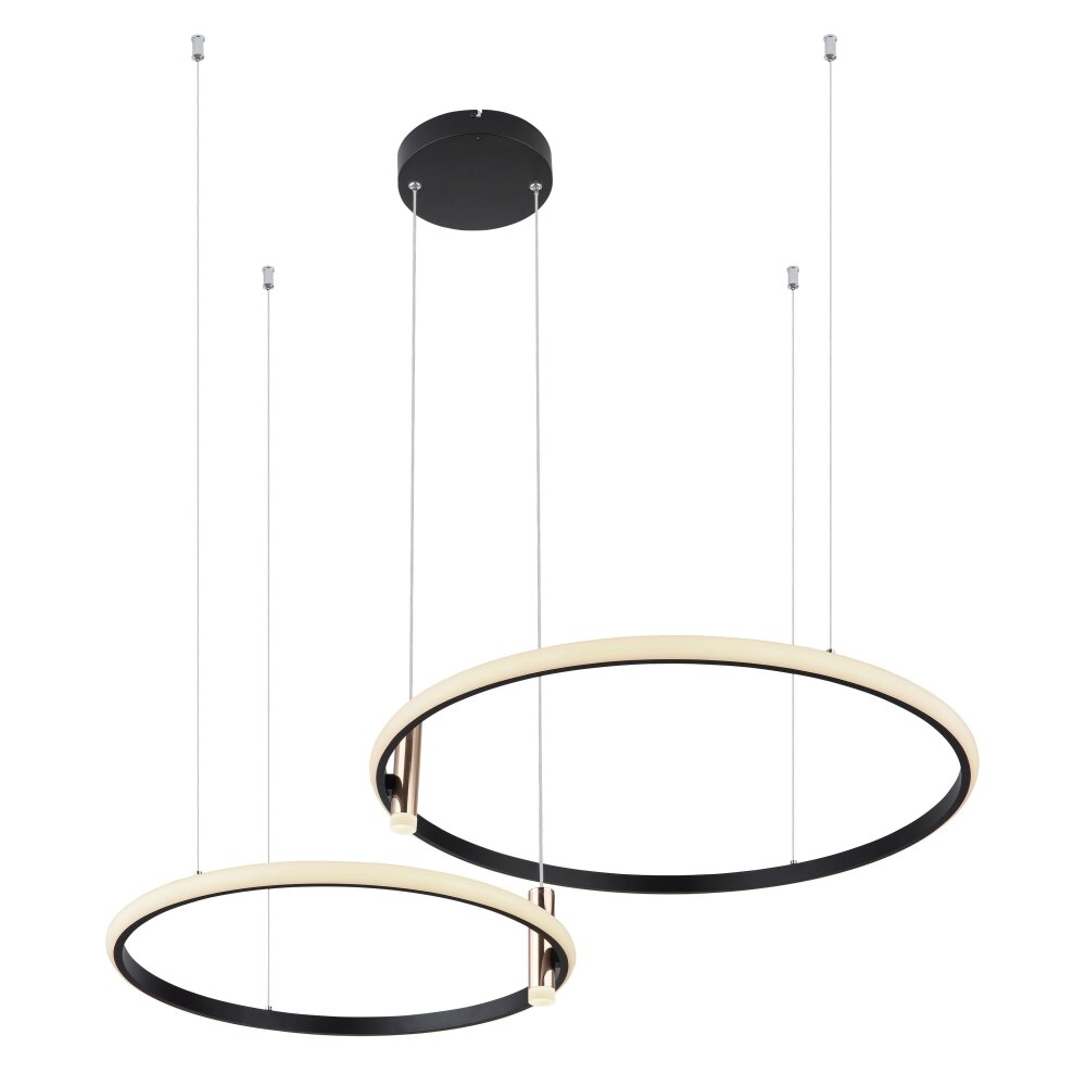 Globo COCO Hängeleuchte LED Schwarz, 1-flammig, Fernbedienung main product photo