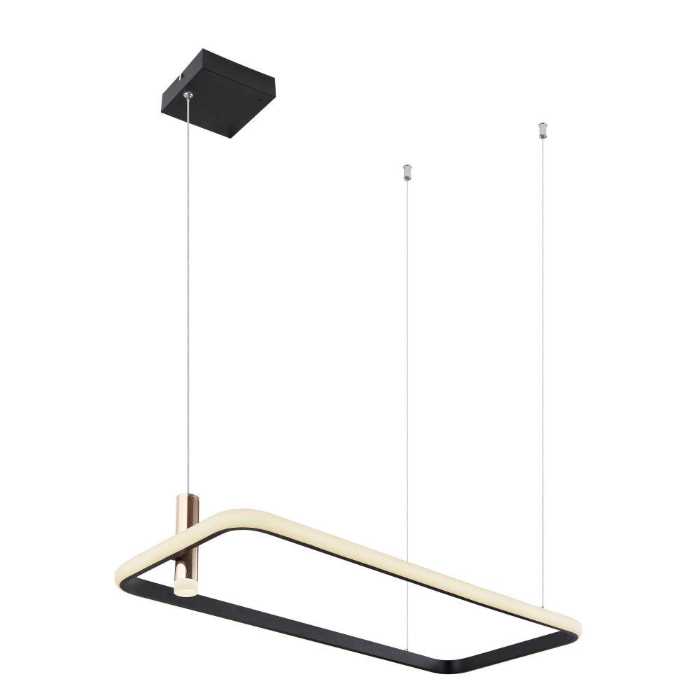 Globo COCO Hängeleuchte LED Schwarz, 1-flammig, Fernbedienung main product photo