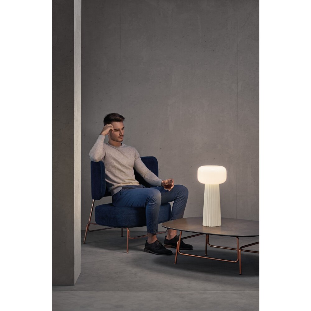 Mantra FARO Tischleuchte Weiß, 1-flammig main product photo