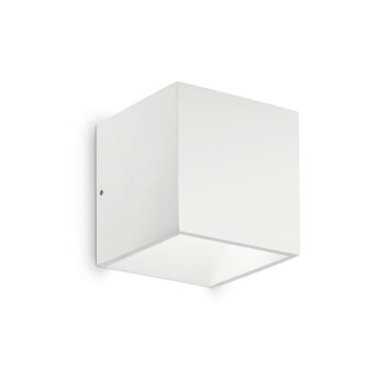 Ideal Lux RUBIK Aussenwandleuchte LED Weiß, 1-flammig