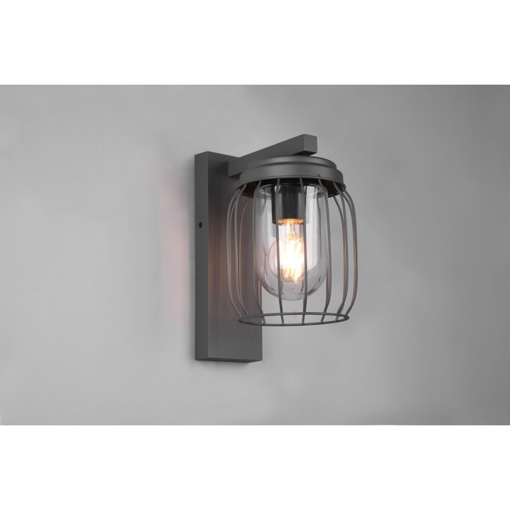 Trio Leuchten Tuela Wandleuchte Anthrazit, 1-flammig main product photo