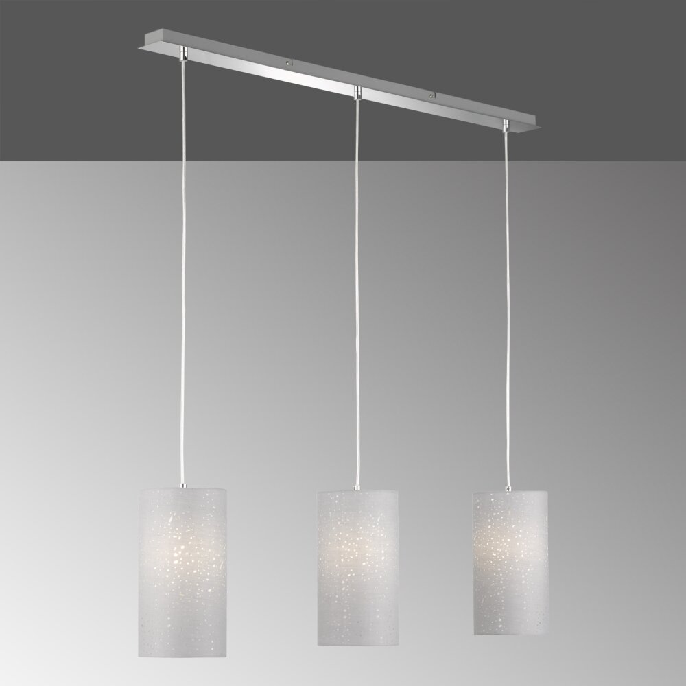 Fischer & Honsel Thor Pendelleuchte Chrom, 3-flammig main product photo