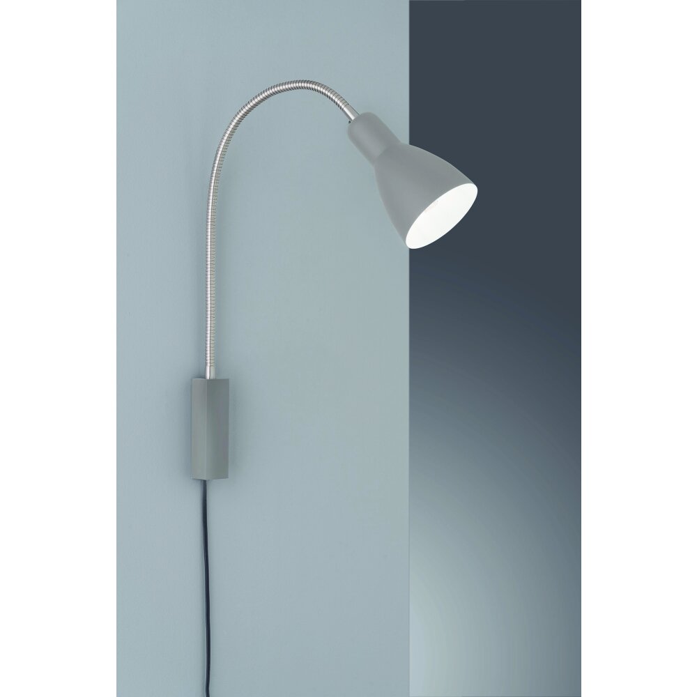 Fischer & Honsel Lolland Wandleuchte Grau, 1-flammig main product photo
