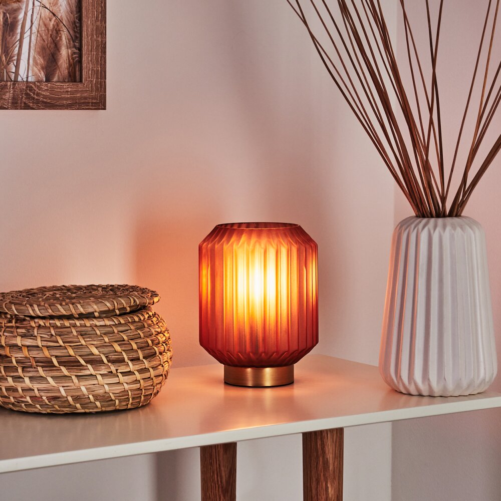 Briel Tischleuchte Messing, 1-flammig main product photo