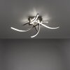 Leuchten Direkt LOLAsmart-SWING Deckenleuchte LED Stahl gebürstet, 4-flammig, Fernbedienung, Farbwechsler Leuchten Direkt LOLAsmart-SWING Deckenleuchte LED Stahl gebürstet, 4-flammig, Fernbedienung, Farbwechsler