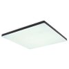 Globo ULLY Deckenpanel LED Schwarz, Weiß, 1-flammig, Fernbedienung, Farbwechsler