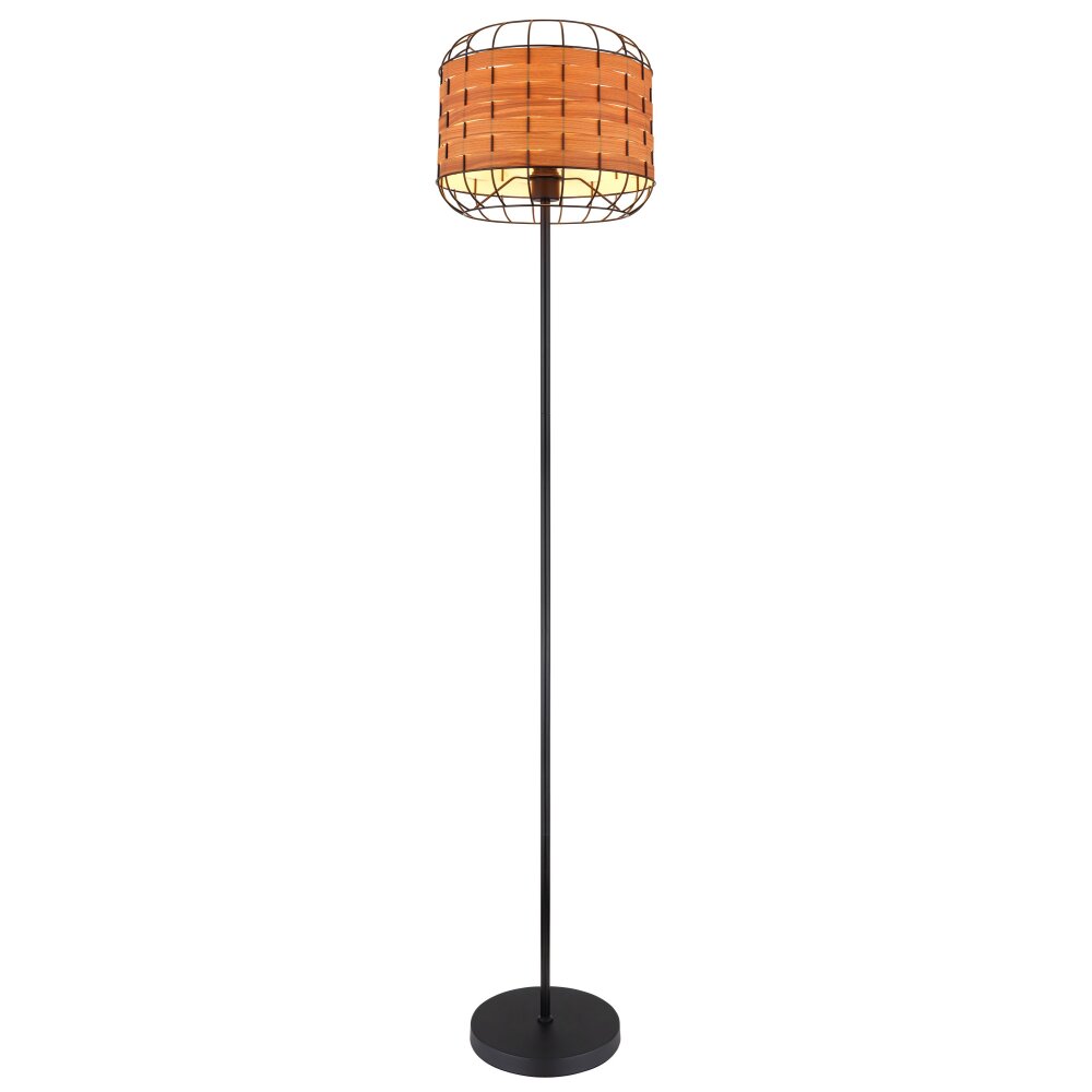 Globo ELMAR Stehleuchte Schwarz, 1-flammig main product photo