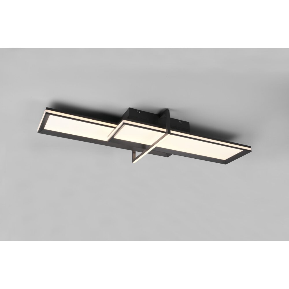 Trio Leuchten Charleston Deckenleuchte LED Anthrazit, 2-flammig main product photo
