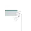 FHL easy Zirbel Klemmleuchte LED Weiß, 1-flammig