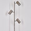 Javel Stehleuchte Chrom, Nickel-Matt, 3-flammig