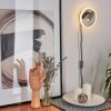 Viata     Wandleuchte LED Grau, Nickel-Matt, 2-flammig