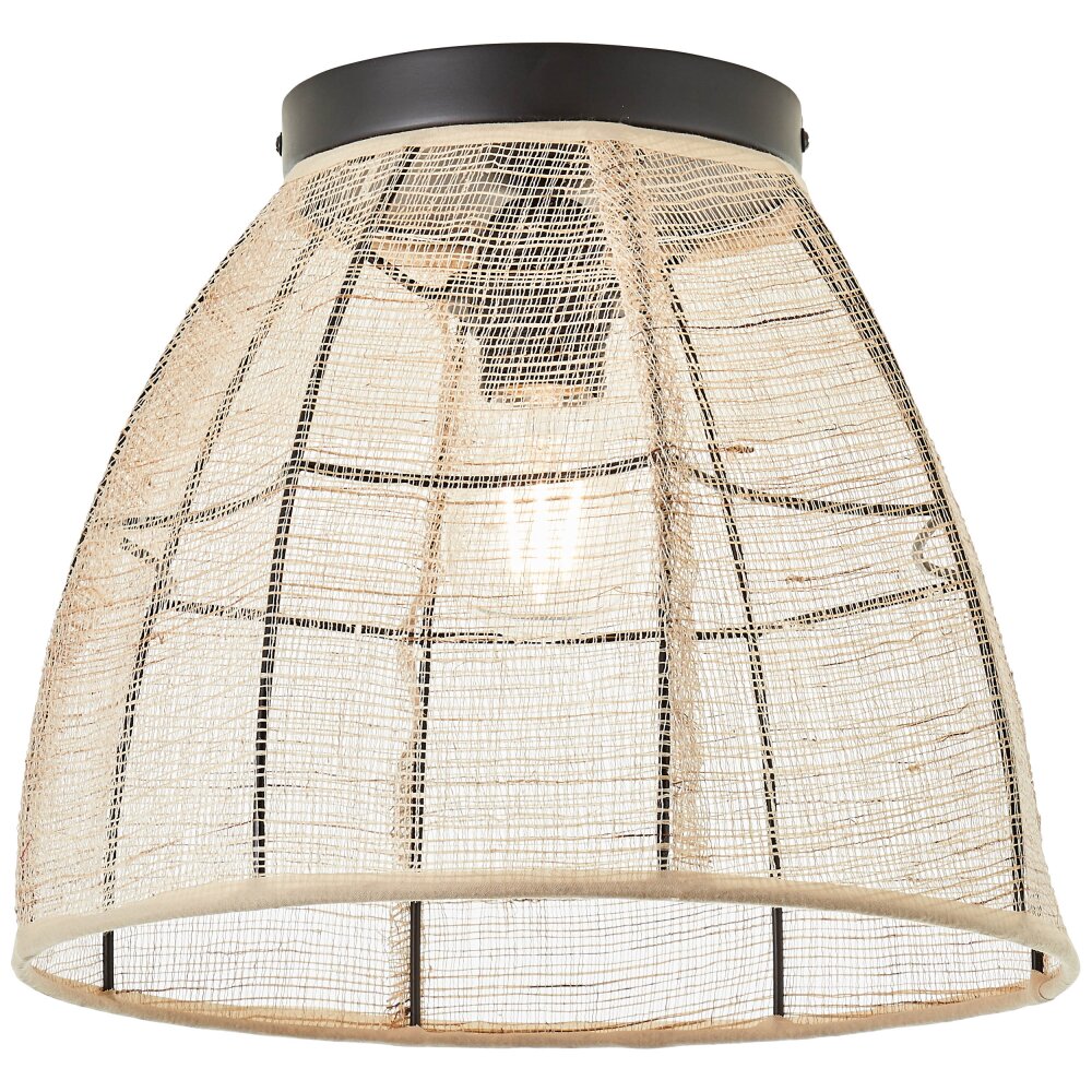 Brilliant Leuchten Tanah Deckenleuchte Schwarz, 1-flammig main product photo