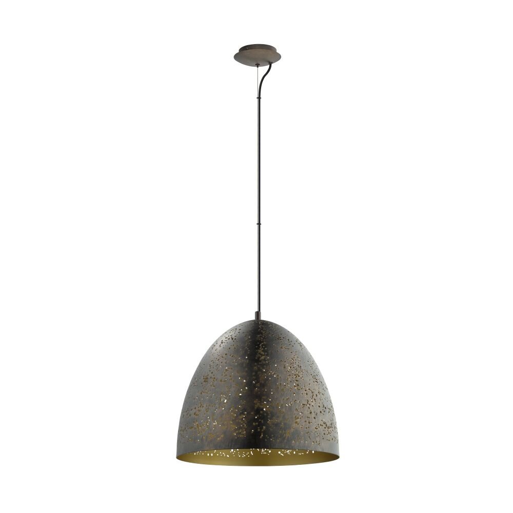 Eglo SAFI Hängeleuchte Braun, Gold, 1-flammig main product photo