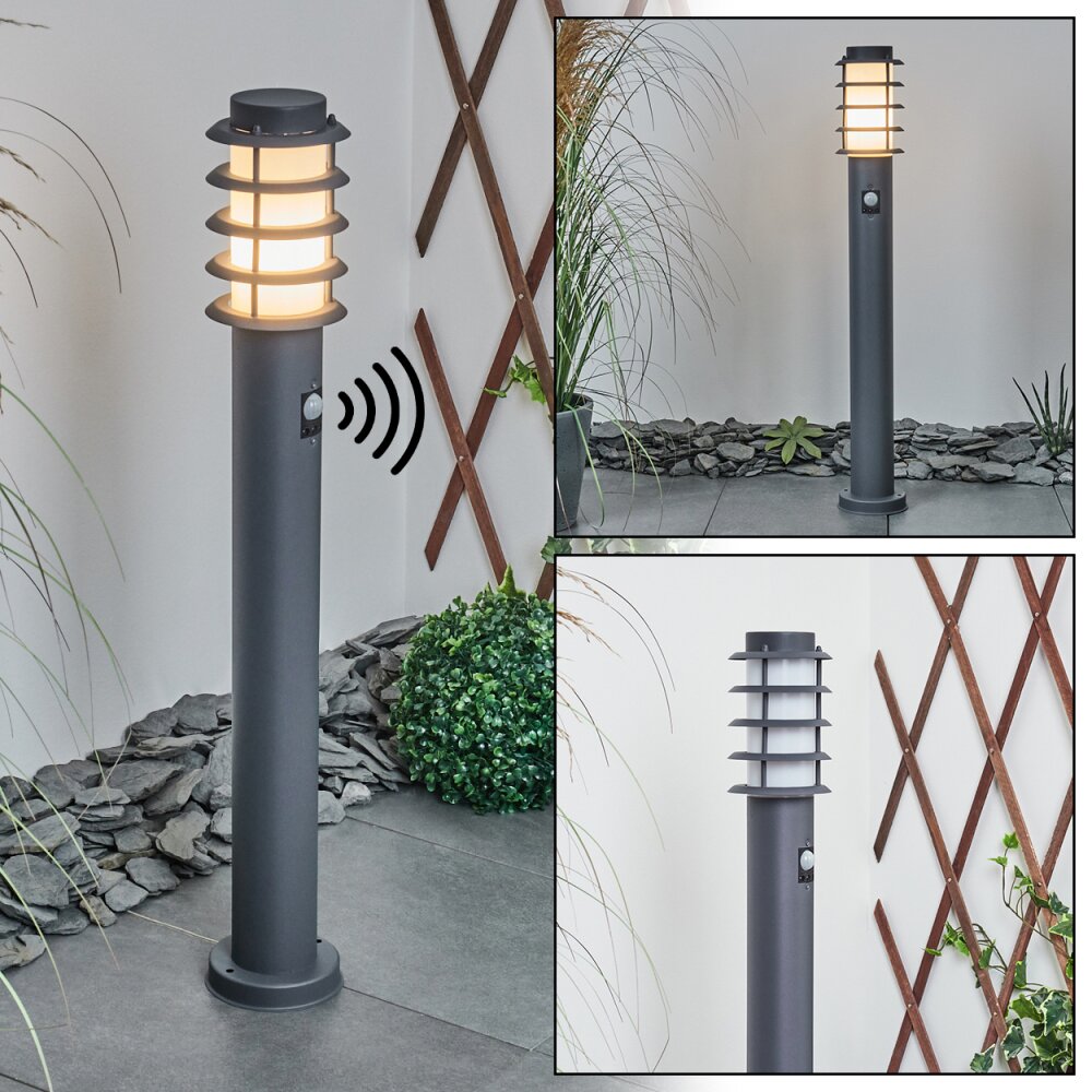 Tunes Wegeleuchte Nickel-Matt, 1-flammig, Bewegungsmelder main product photo