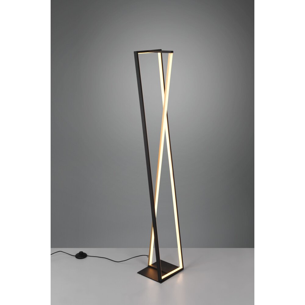 Trio Leuchten Edge Stehleuchte LED Schwarz, 1-flammig main product photo