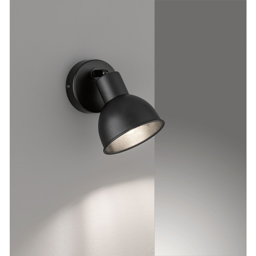 Fischer & Honsel Speedy Wandleuchte Schwarz, 1-flammig main product photo